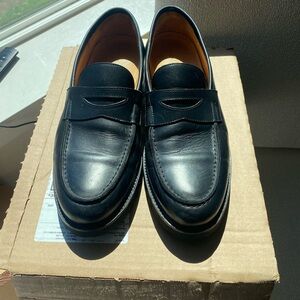 CLASSIC PENNY LOAFER IN BLACK LEATHER